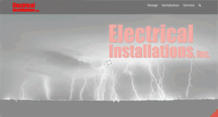 Desktop Screenshot of electricalinstallations.net
